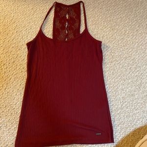 Lace Hollister tank top